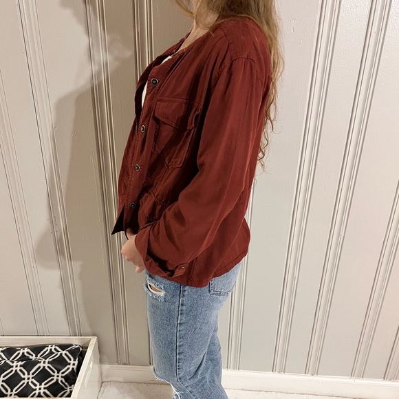 Rust/ maroon Jacket - Picture 3 of 5